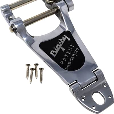 Bigsby B7 Vibrato Tailpiece for Archtop Guitars - Aluminum image 2