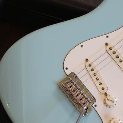 2017 Fender Limited Edition American Professional Stratocaster w/ RW Neck Electric Guitar Daphne Blue + COA OHSC image 5