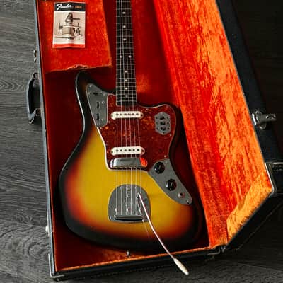 1965 Fender Jaguar L Series Sunburst All Original with Case image 2