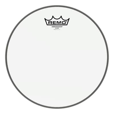 Remo - BA-0310-00- - Batter, Ambassador, Clear, 10" Diameter image 1