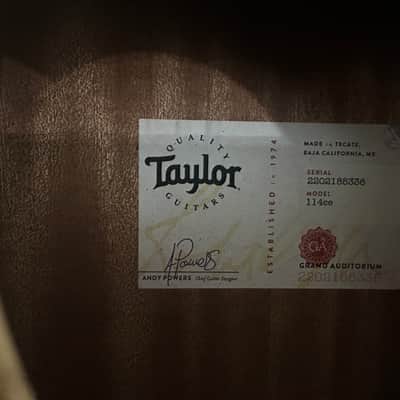 Taylor 114ce 2025 - Natural image 5