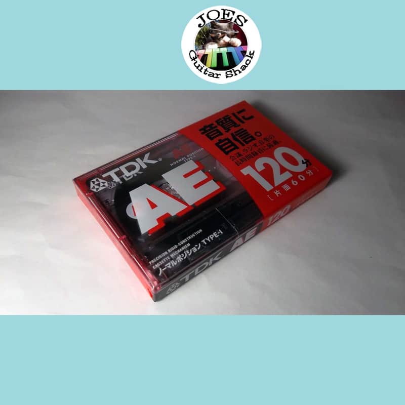 1-TDK AE-120 (2004) Type I Normal 120 Minutes Blank Cassette Tapes Sealed And New... Manufactured in Japan image 1