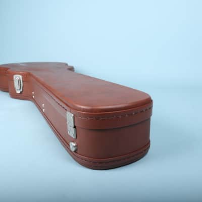 Epiphone Les Paul Hardshell Guitar Case Brown with Pink Interior image 11