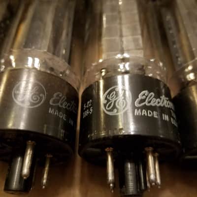 G.E ONE (1) 5U4GA tNOS AT1000 TESTED Vacuum Tube balanced Audio 1954-1960 image 9