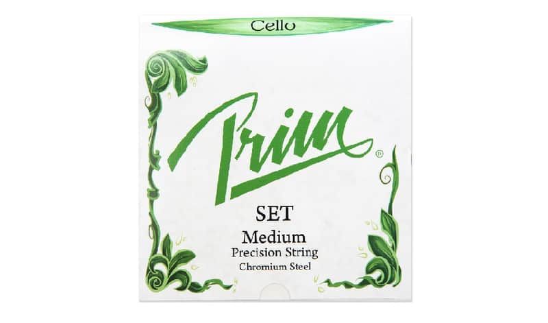 Prim Cello String Set Medium Tension 4/4 Chromium Steel Precision Mfg by Fröjel Strings AB Sweden image 1