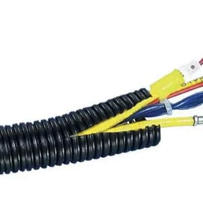 American Terminal 300' (100' Each) Black 1/4" 3/8" 1/2" Split Loom Conduit Tubing image 5