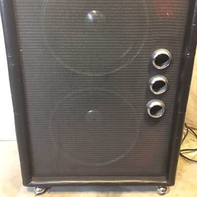 Plush PRB 1000S Amp and Cabinet early 1970's Black Padded image 9