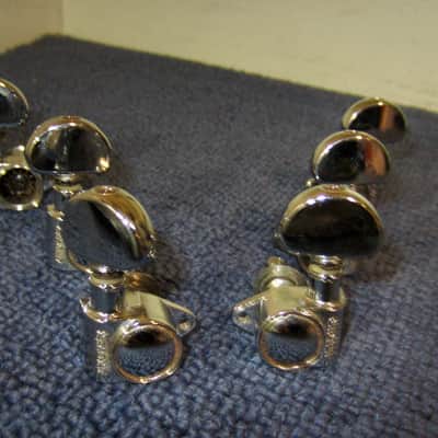Grover Tuners for SG or Les Paul or Martin or Similar 1990s - Chrome image 2