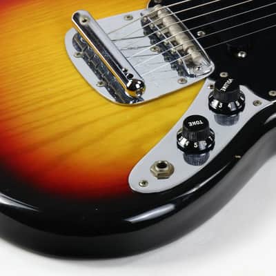 1978 Fender Mustang Sunburst Vintage Electric Guitar w Original Hard Case & Strap image 20