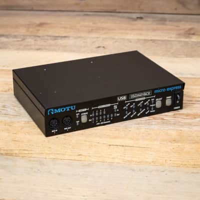 MOTU micro express 4x6 USB Bus-Powered MIDI Interface with SMPTE U286516 image 3