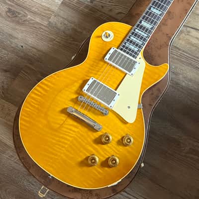 2025 Gibson Les Paul 1959 Reissue Lemonburst Gloss Made to Measure image 2