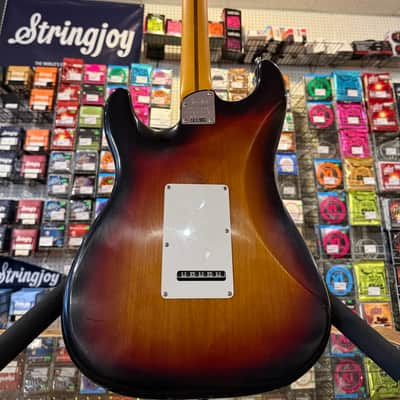 Fender American Ultra Luxe Vintage '50s Stratocaster - Three Tone Sunburst with Fender Deluxe Hardshell Case image 6