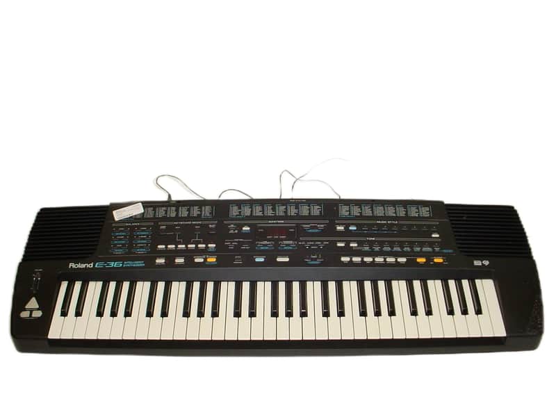 Roland E-36 61-Key Intelligent Synthesizer Keyboard Synth image 1