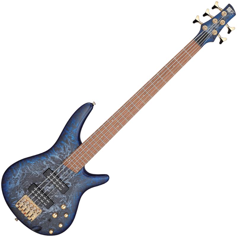 Ibanez SR305EDXCZM SR Standard 5-String Electric Bass – Cosmic Blue Frozen Matte image 1