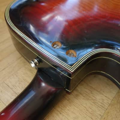 Musima Record 17 thinline hollow body guitar - East Germany image 10