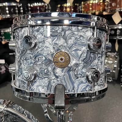 Peter Erskine's DW Jazz Series 12/13/14/16/20" Maple Gum Drum Set Kit with Matching 14" Snare in Silver Abalone image 7