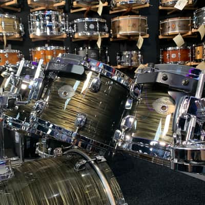 ~MADE IN JAPAN~ Tama Starclassic Birch 7-Piece 8/10/12/13/14/16/18 Drum Kit Set in Charcoal Silk with Chrome Hardware (JW) image 10