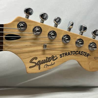 Squier Tom DeLonge Signature Stratocaster Strat Electric Guitar - Surfboard Green image 7
