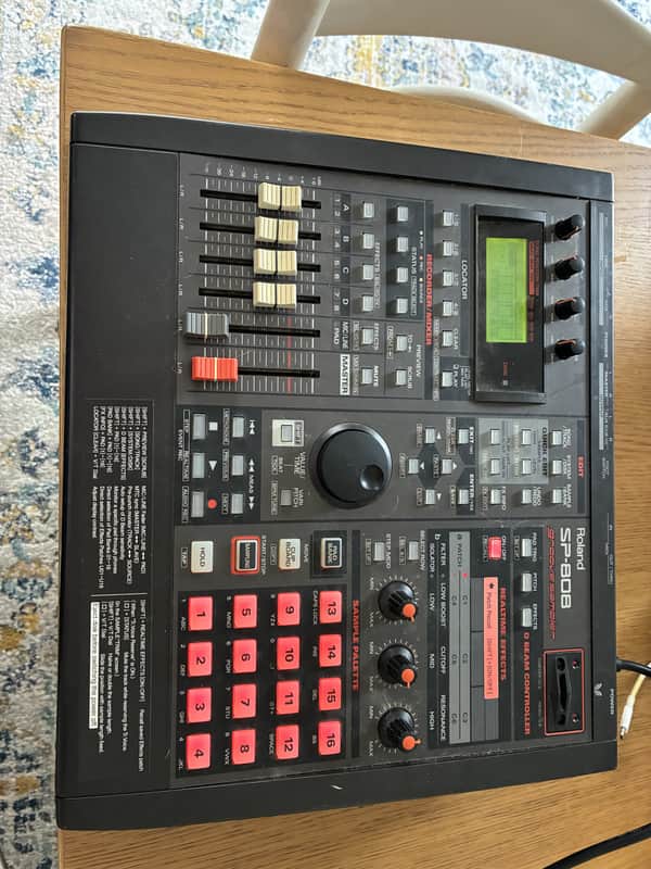 Roland SP-808 Groove Sampler 2000s - Black image 1