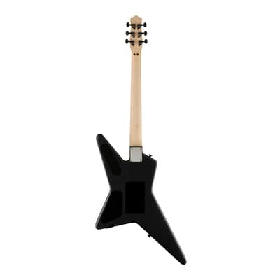 EVH Limited Star Series 6-String Electric Guitar with EVH Wolfgang Humbucker Pickup and Top-Mounted Floyd Rose Tremolo (Right-Handed, Stealth Black) image 2