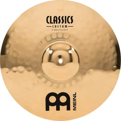 MEINL CC15MH-B Classics Custom Brilliant Medium HiHat 15 Zoll Becken image 8