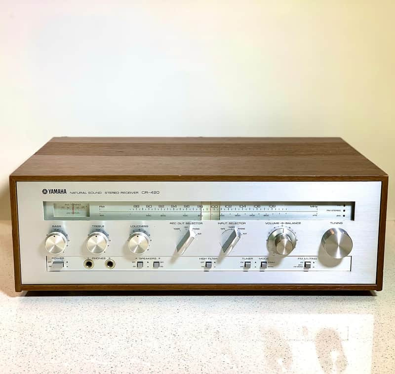 らん【知られざる名機・完動・美品】CR-420 YAMAHA レシーバー Yamaha CR-420 Natural Sound Stereo Receiver | Reverb España
