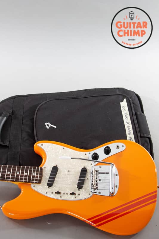 2007 Fender Japan MG73-CO Competition Mustang – Capri Orange | '73 Vintage Reissue | MIJ