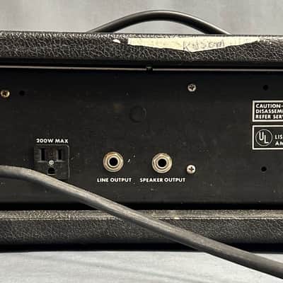 Kustom III Vintage Bass Head 1970's - Black Model: 111-b image 8