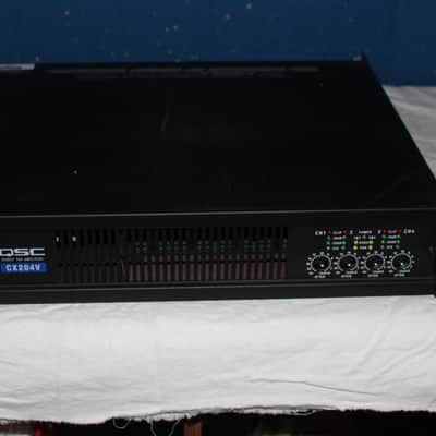 QSC CX204V Four Channel 300 W Per Channel Direct 70 V Power Amp (2 Available) image 1