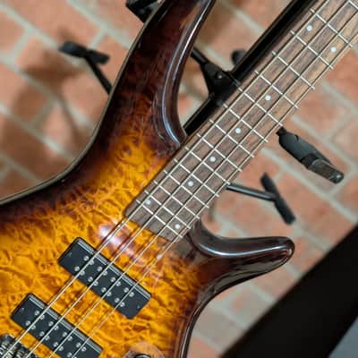 Ibanez SR400EQM-DEB Standard Soundgear Bass 2016 - Present - Dragon Eye Burst image 5