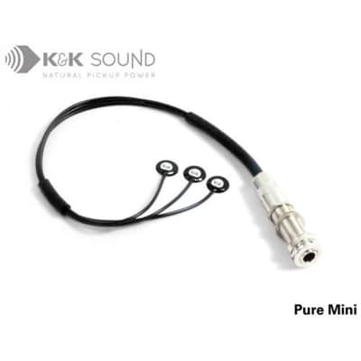 [3-Day DHL Intl Shipping] K&K Sound Pure Mini Acoustic Pickup + Volume Control Set image 1