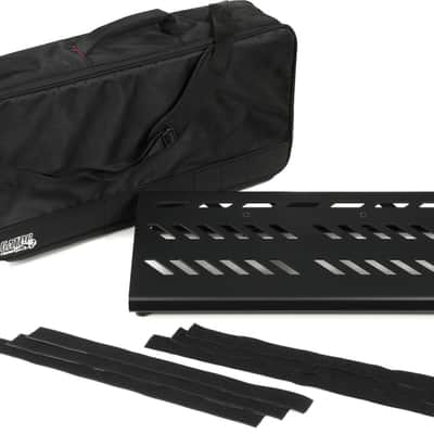 Gator GPB-BAK-1 Black Aluminum Pedal Board; Large w/ Carry Bag image 1