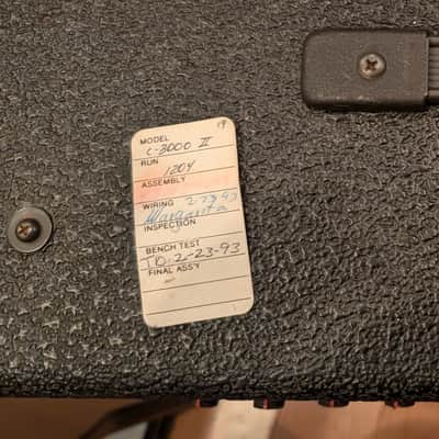 Immagine SERVICED Randall Century 3000 II combo of Century 200 II Head w/ Jaguar RES-80 and FS-9 Footswitch – Rare Dimebag/Pantera/White Zombie amp amplifier - 4