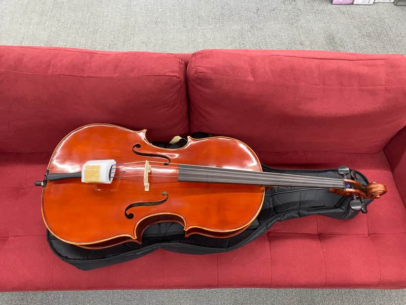 Mint Scherl and Roth R204E3 Cello Outfit 3/4 with Bag and Bow image 1