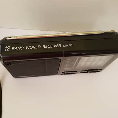 Vintage International 12 Band World Receiver Radio High Sensitivity MT-718 image 7