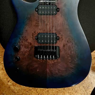 Schecter Keith Merrow KM-6 MK-III Artist 2019 - Blue crimson image 3