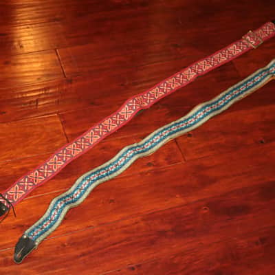 Vintage Woven Straps  1960's/70's image 1