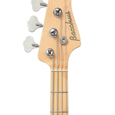Bacchus Craft Japan Series - BPB-100EX - Limited Edition P-Bass - Olympic White - Maple Fingerboard image 3