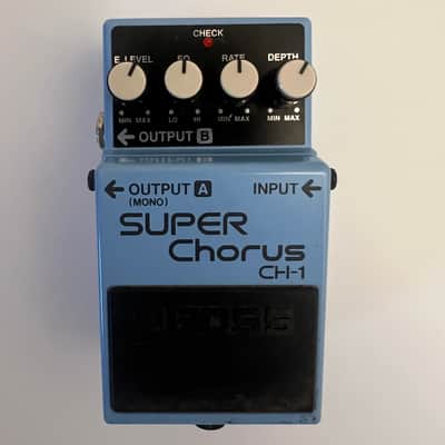 Boss CH-1 Super Chorus (Dark Gray Label) 2001 - Present Blue image 1