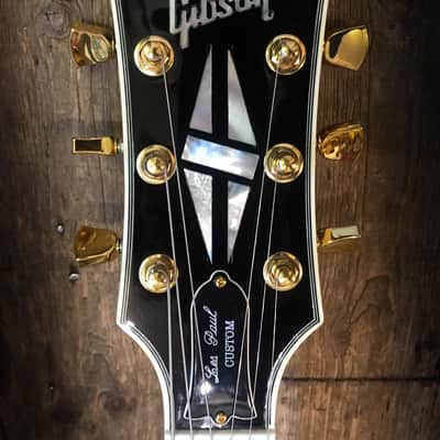 2010 Gibson Custom Shop Paul Custom in Aged White & original hard shell case Les image 7