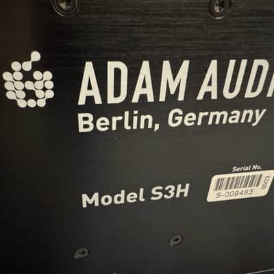 ADAM Audio S3H Active Studio Monitor (Pair) 2023 - Black image 12