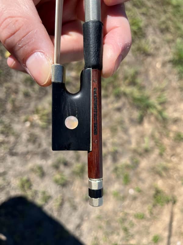 Pfretzschner Violin bow Silver Winding New Hair image 1