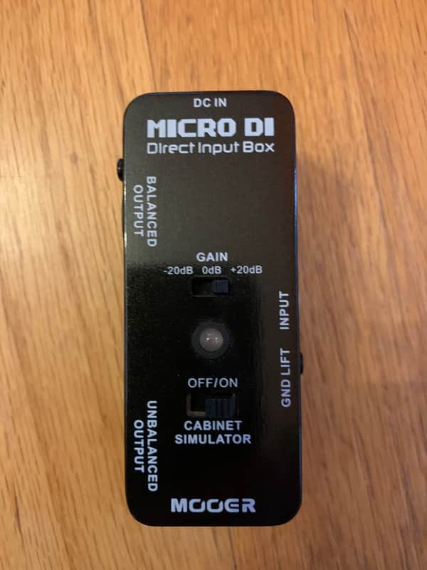 Mooer Micro DI 2010s - Black image 1