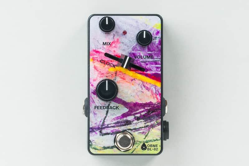 Old Blood Noise Endeavors BL-82 Chorus 2023 - Present - Black / Purple Graphic image 1