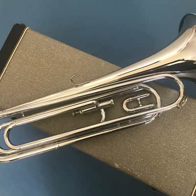 Getzen Single valve tenor bugle Mid ‘60’s - Silver / Chrome image 1