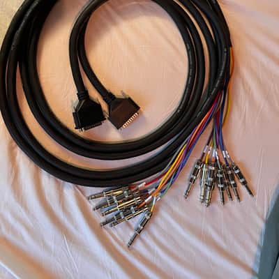 Hosa DTP-802 8-channel DB25 to 1/4 inch TRS Snake image 1