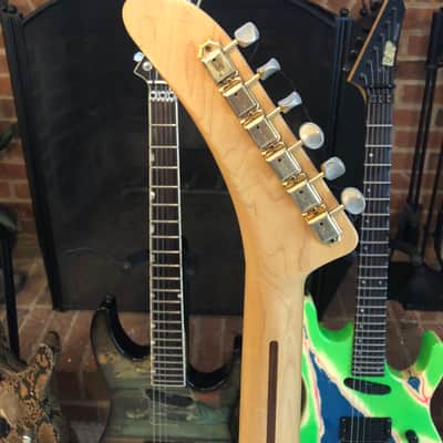 1984 ESP Rare Banana Headstock M-1 image 5
