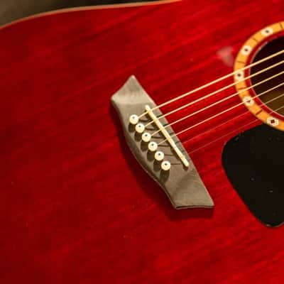 Washburn WD100DL Dreadnought Mahogany Acoustic Guitar w/ Gigbag (WD100DLTWRK-A-U) image 4
