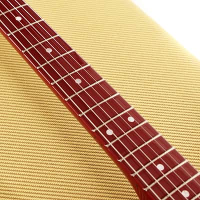 Fender Custom Shop 1957 Stratocaster NOS Bright Amber Metallic with Matching Neck image 7