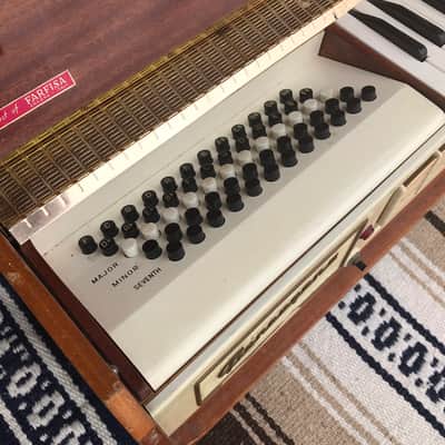 Farfisa Gretsch Harmonium piano organ 1950s-1960s made in italy vintage Midcentury image 21